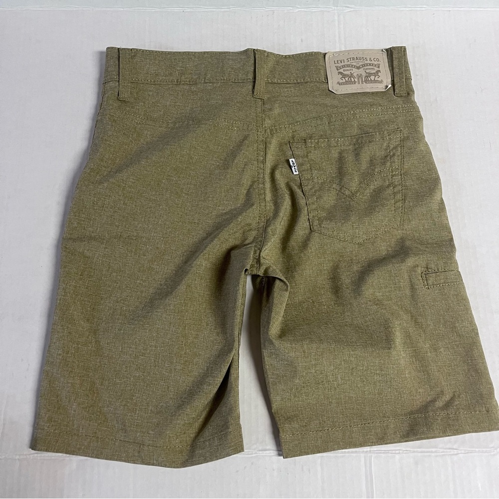 Levi’s Lot of 3 Shorts Denim and Tan Boys 10 Regular - Picture 10 of 11